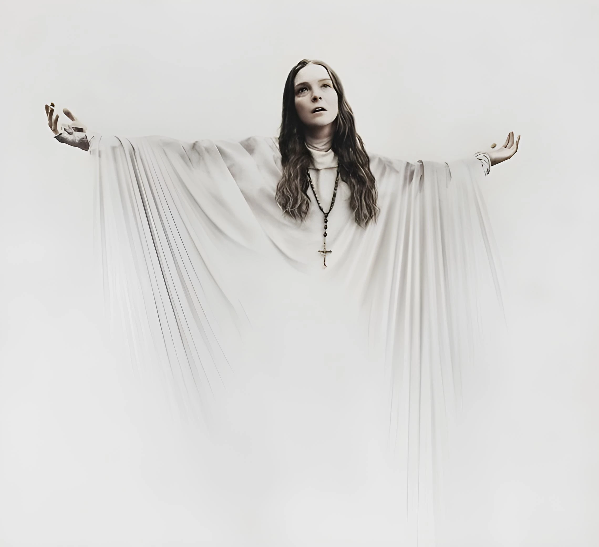 A screenshot from British psychological horror movie Saint Maud (2019)