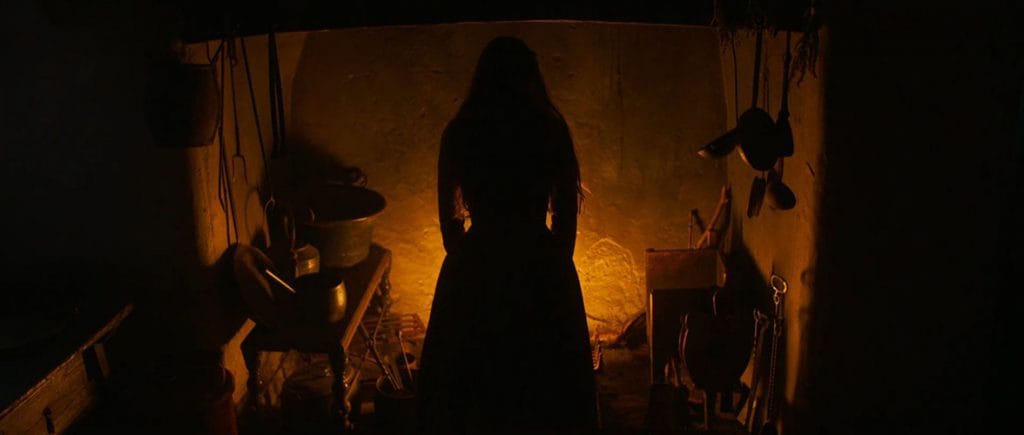 Gwe from the period horror movie Gwen (2018)