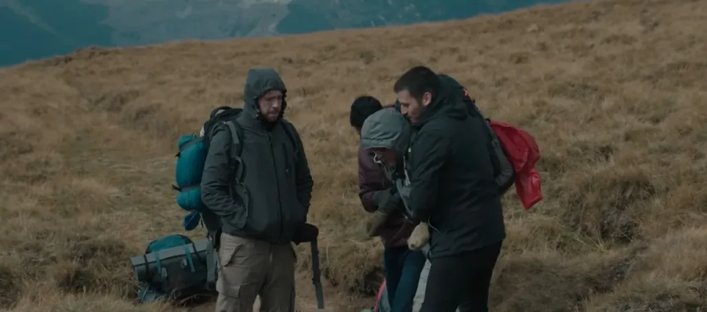 A screenshot from backpacking horror movie The Ritual (2017)