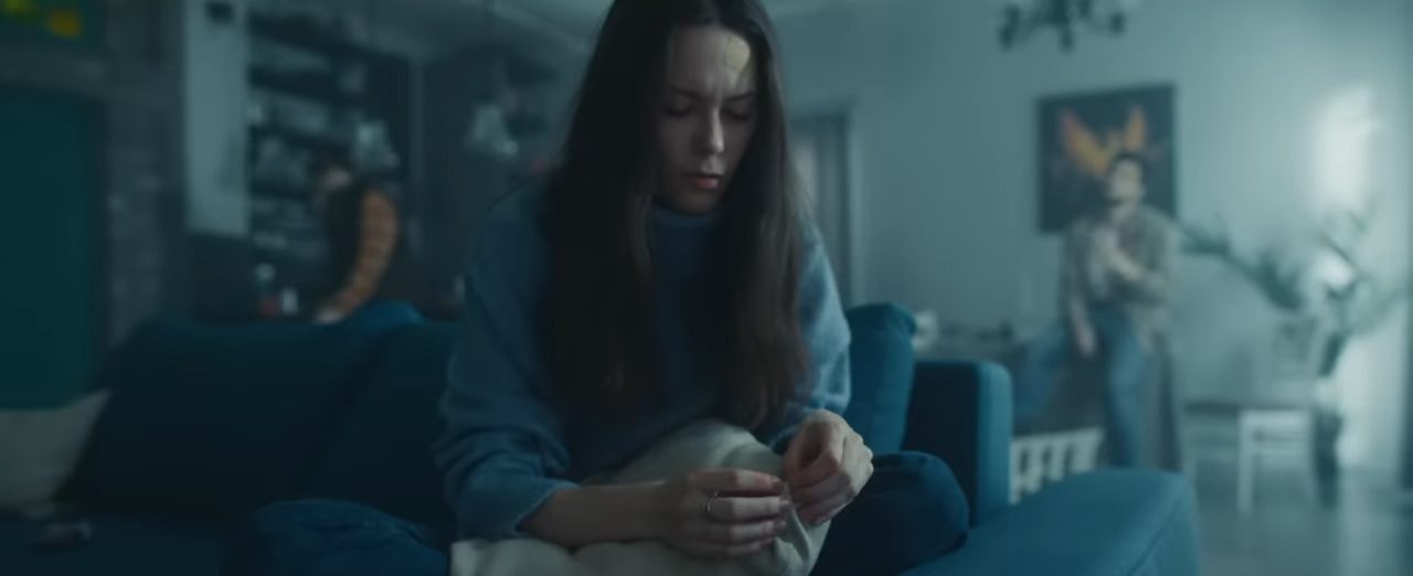 A screenshot from horror movie In Isolation (2022)