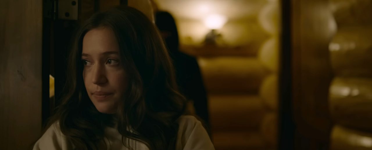 A screenshot from the horror movie Sick (2022)