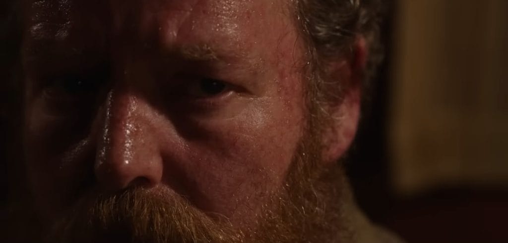 A screenshot from Shudder original horror movie You'll Never Find Me (2024)
