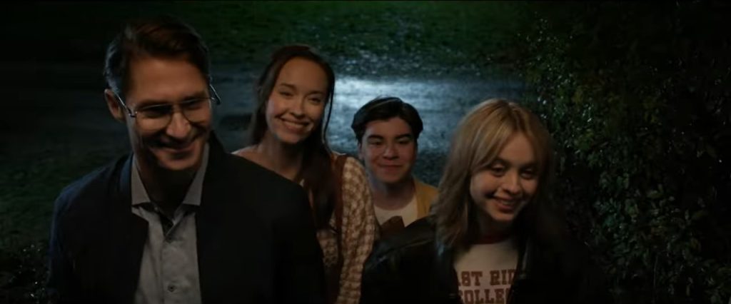 A screenshot from horror movie Lowlifes (2024)