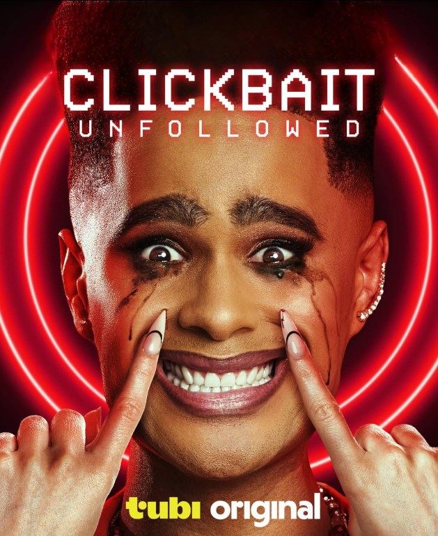 Cover from Tubi horror comedy Clickbait: Unfollowed (2024)