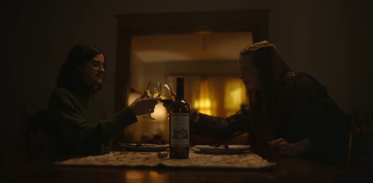 Screenshot from Tubi horror movie Deadbolt (2024)