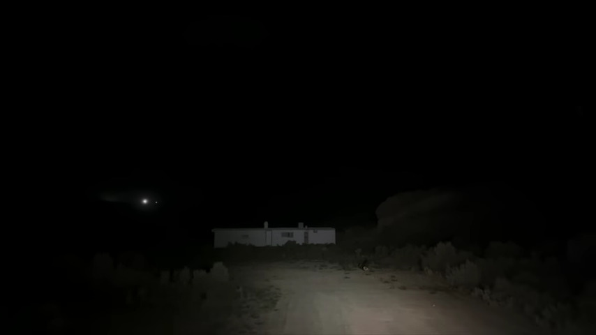 Screenshot from found footage mockumentary Horror in the High Desert 2: Minerva (2023)