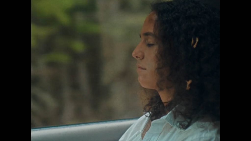 A screenshot from Shudder Original Slasher Movie In a Violent Nature 2024)