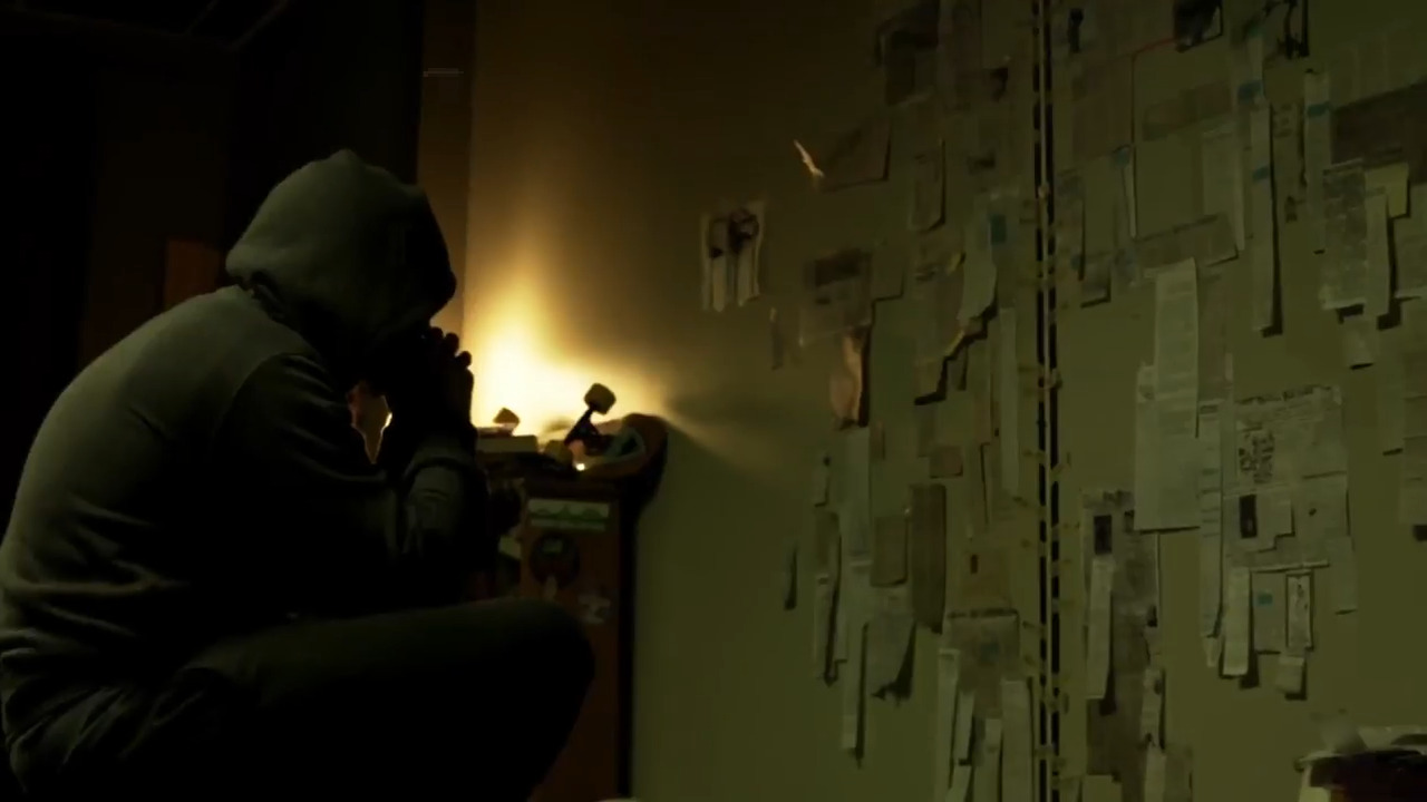 A screenshot from found footage horror mockumentary The Conspiracy (2012)