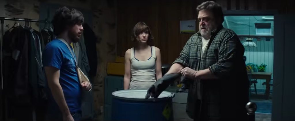 Screenshot from horror movie 10 Cloverfield Lane
