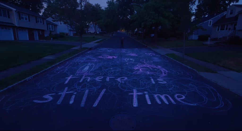Screenshot from drama movie I Saw The TV Glow (2024)