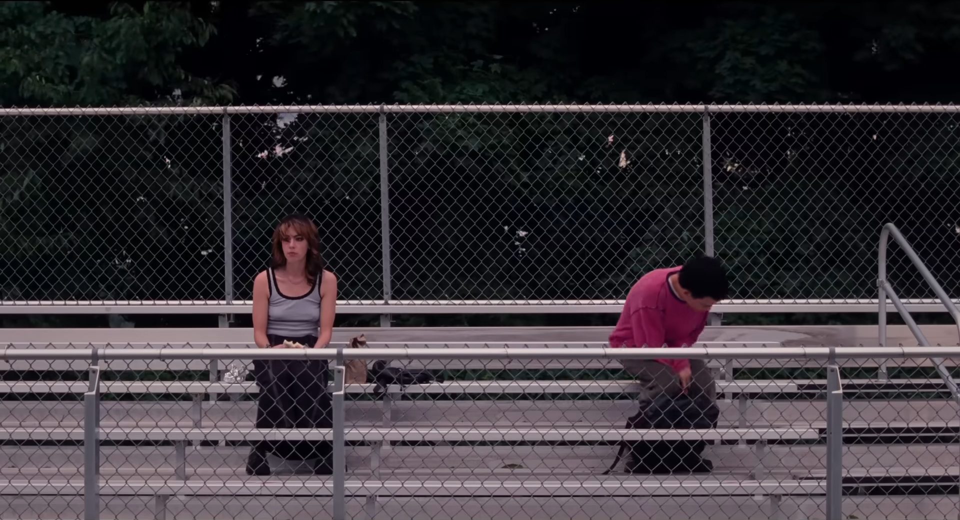 Screenshot from drama movie I Saw The TV Glow (2024)