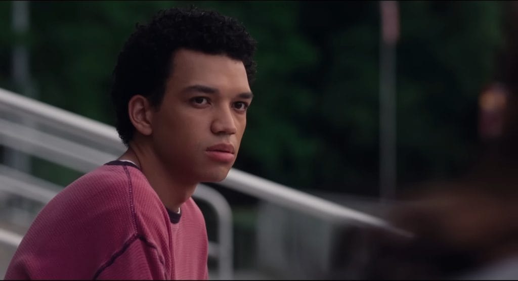 Screenshot from drama movie I Saw The TV Glow (2024)