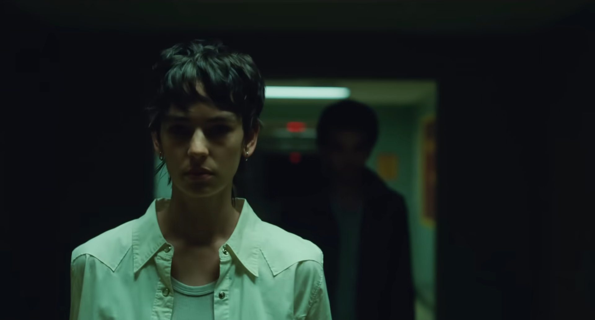 Screenshot from drama movie I Saw The TV Glow (2024)