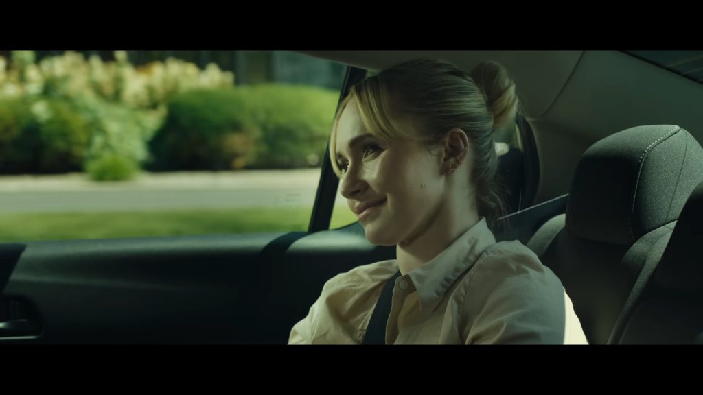 A screenshot from thriller movie Amber Alert (2024)