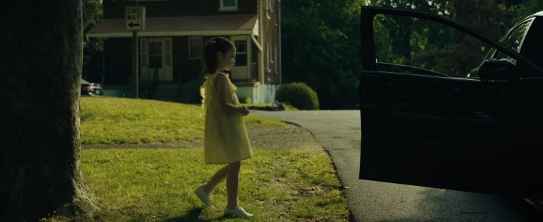 A screenshot from thriller movie Amber Alert (2024)