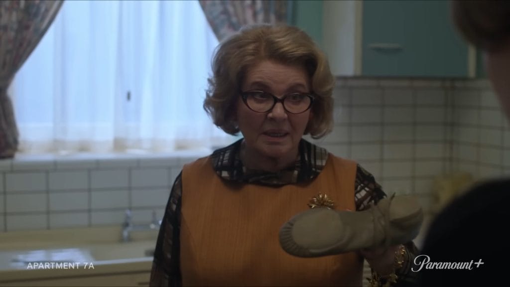 Screenshot from horror movie Apartment 7A (2024)