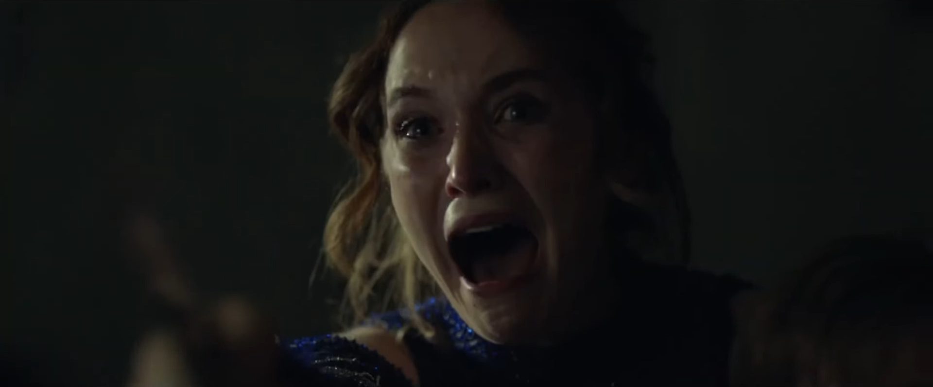 A screenshot from Shudder Origina psychological horror Daddy's Head (2024)