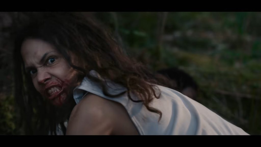 Screenshot from suspense horror movie Never Let Go (2024)
