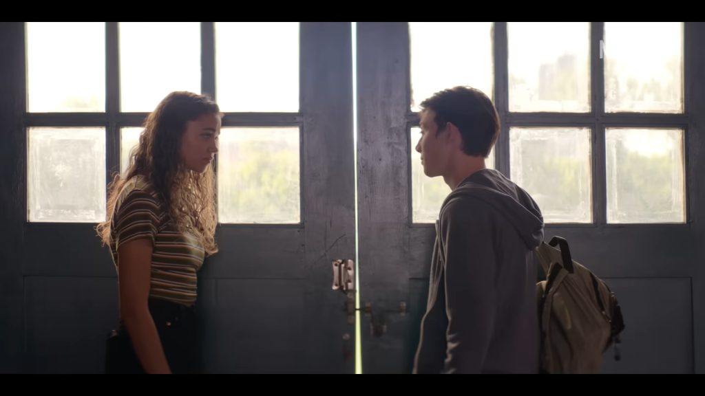 A screenshot from Netflix horror slasher Time Cut (2024)