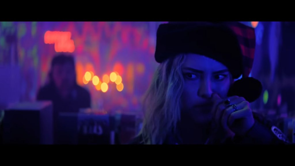 A screenshot from slasher movie Christmas Bloody Christmas (2022)