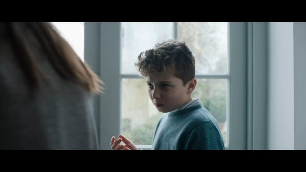 A screenshot from Christmas horror comedy Silent Night (2021)