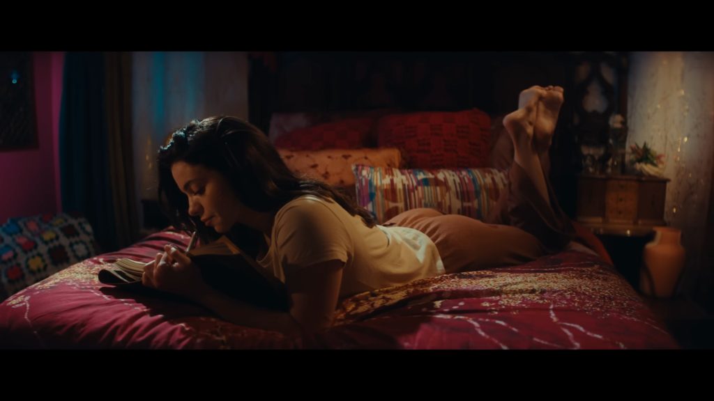 A screenshot from Christmas slasher movie Terrifier 3 (2024)