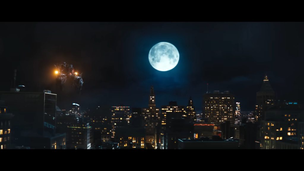 A screenshot from Christmas Action Thriller Violent Night (2022)