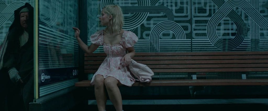 A screenshot from body horror movie Grafted (2024)