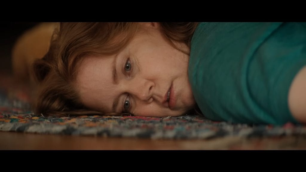 A screenshot from comedy horror Nightbitch (2024)