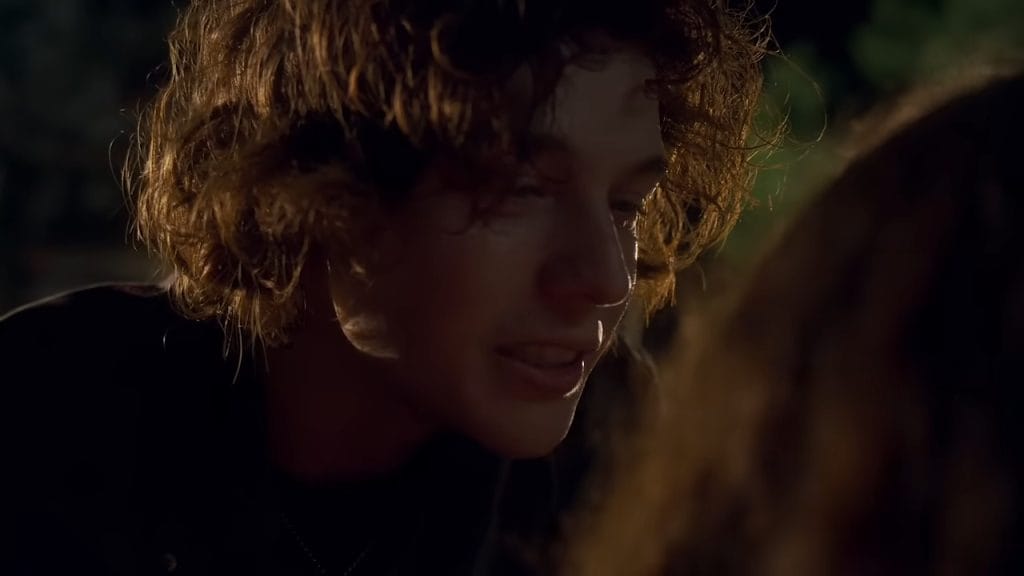 A screenshot from revenge horror movie Bystanders (2025)