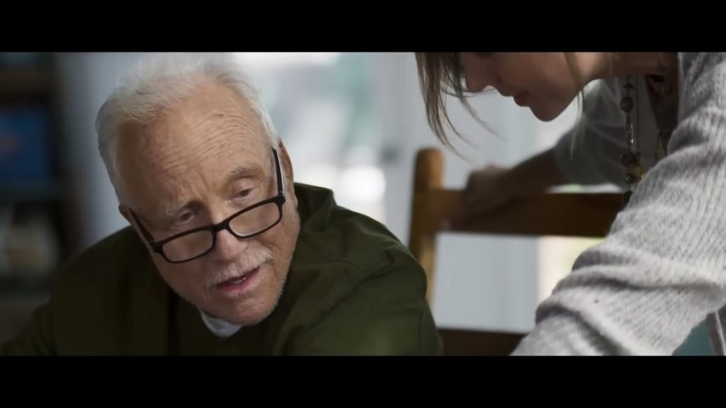 A screenshot from terrible shark movie Into The Deep (2025)