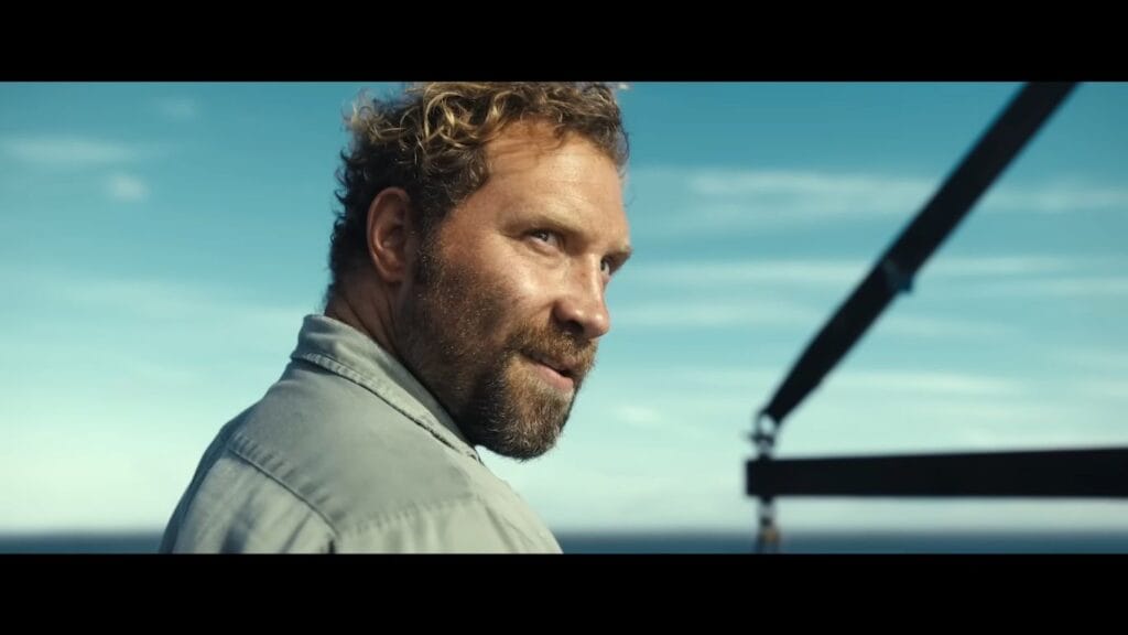 A screenshot from Australian horror movie Dangerous Animals (2025)