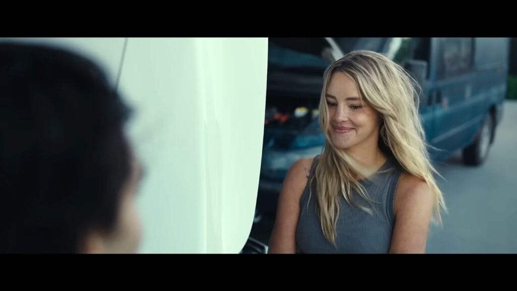 A screenshot from Australian horror movie Dangerous Animals (2025)