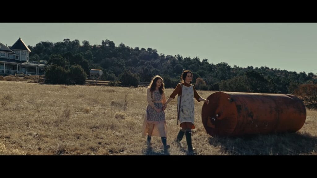 A screenshot from Tubi horror movie Please Don't Feed The Children (2025)