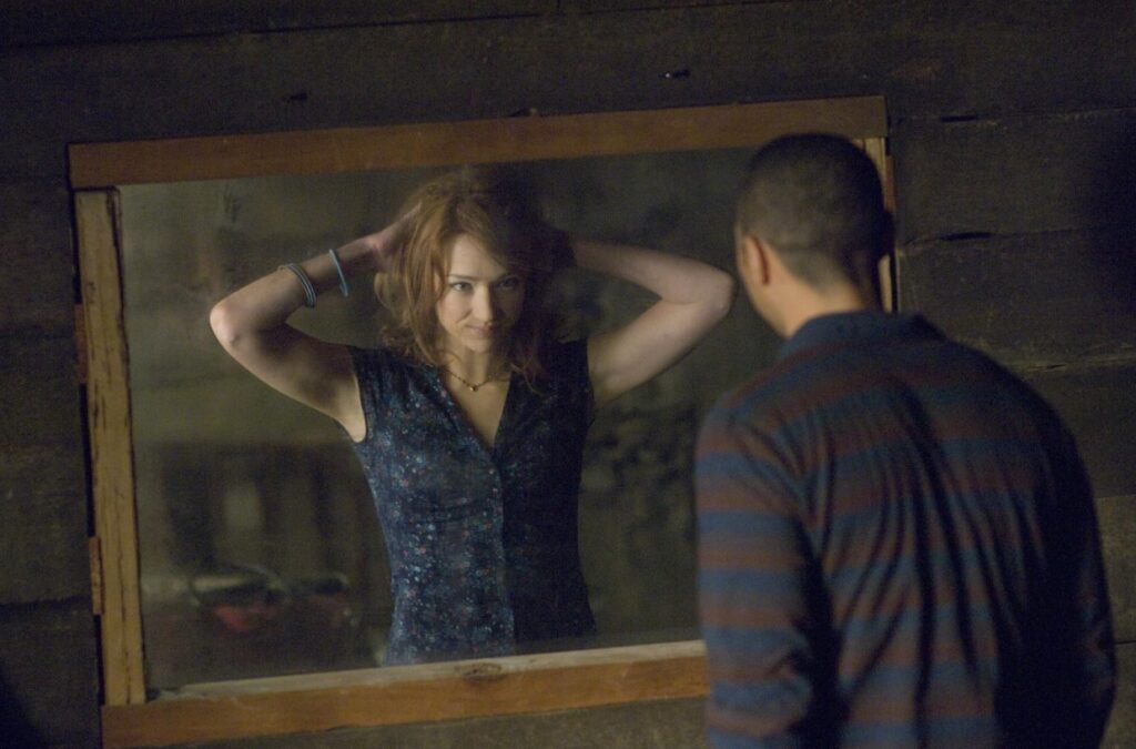 A screenshot from horror movie The Cabin in the Woods (2011)
