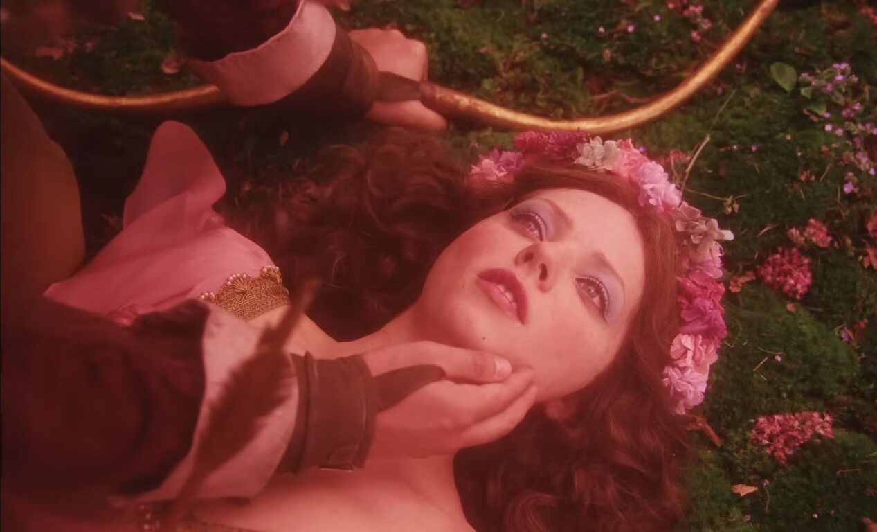 A screenshot from Norwegian body-horror movie The Ugly Stepsister (2025)