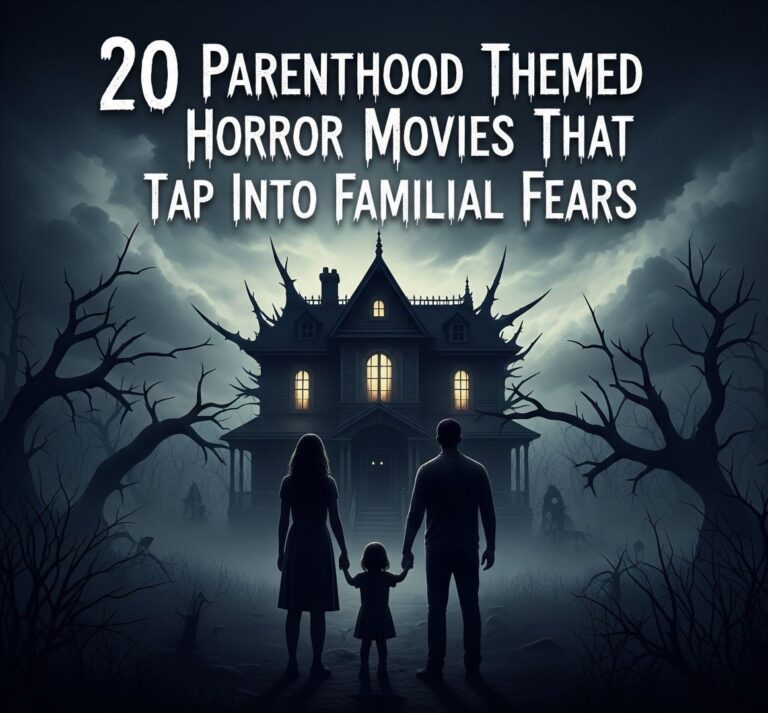 today we are delving into full blown parenthood with 20 Parenthood Themed Horror Movies That Tap Into Familial Fears.