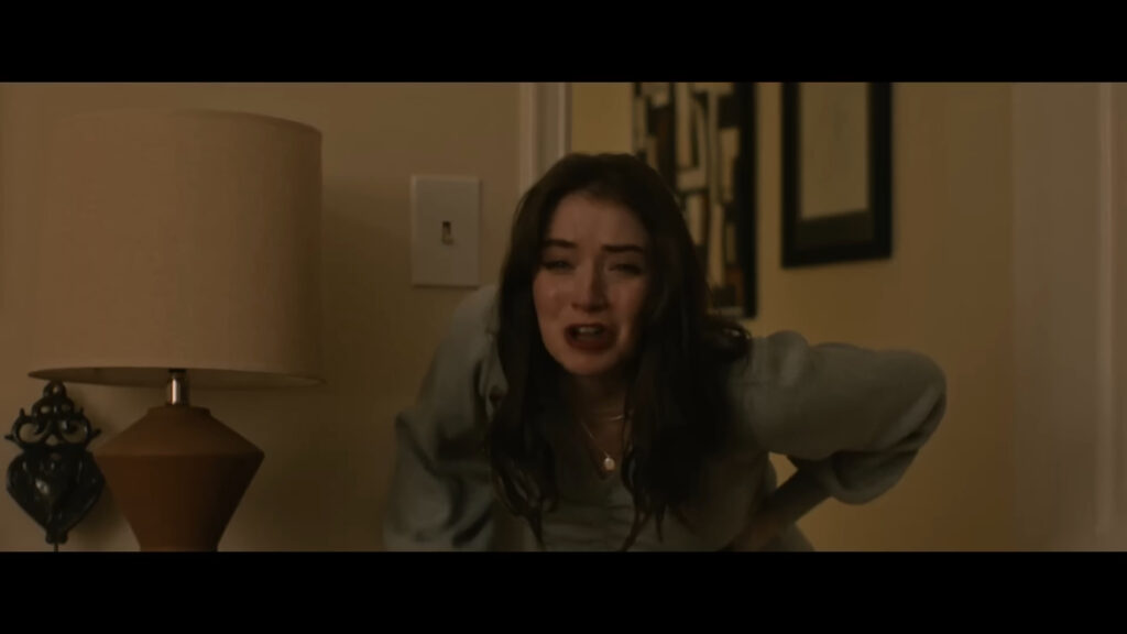 A screenshot from science fiction horror movie Descendent (2025)