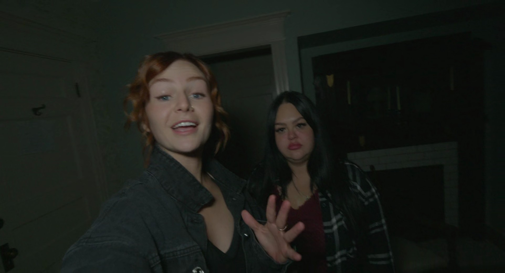 A screenshot from found footage horror movie House on Eden (2025)