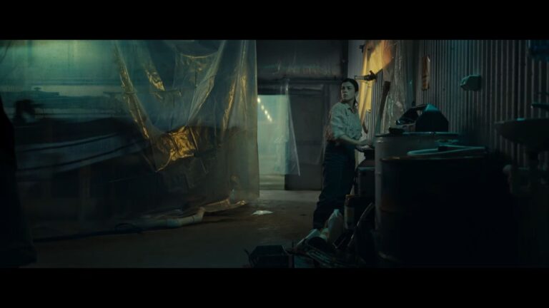 A screenshot from sci-fi Aussie horror movie In Vitro (2025)