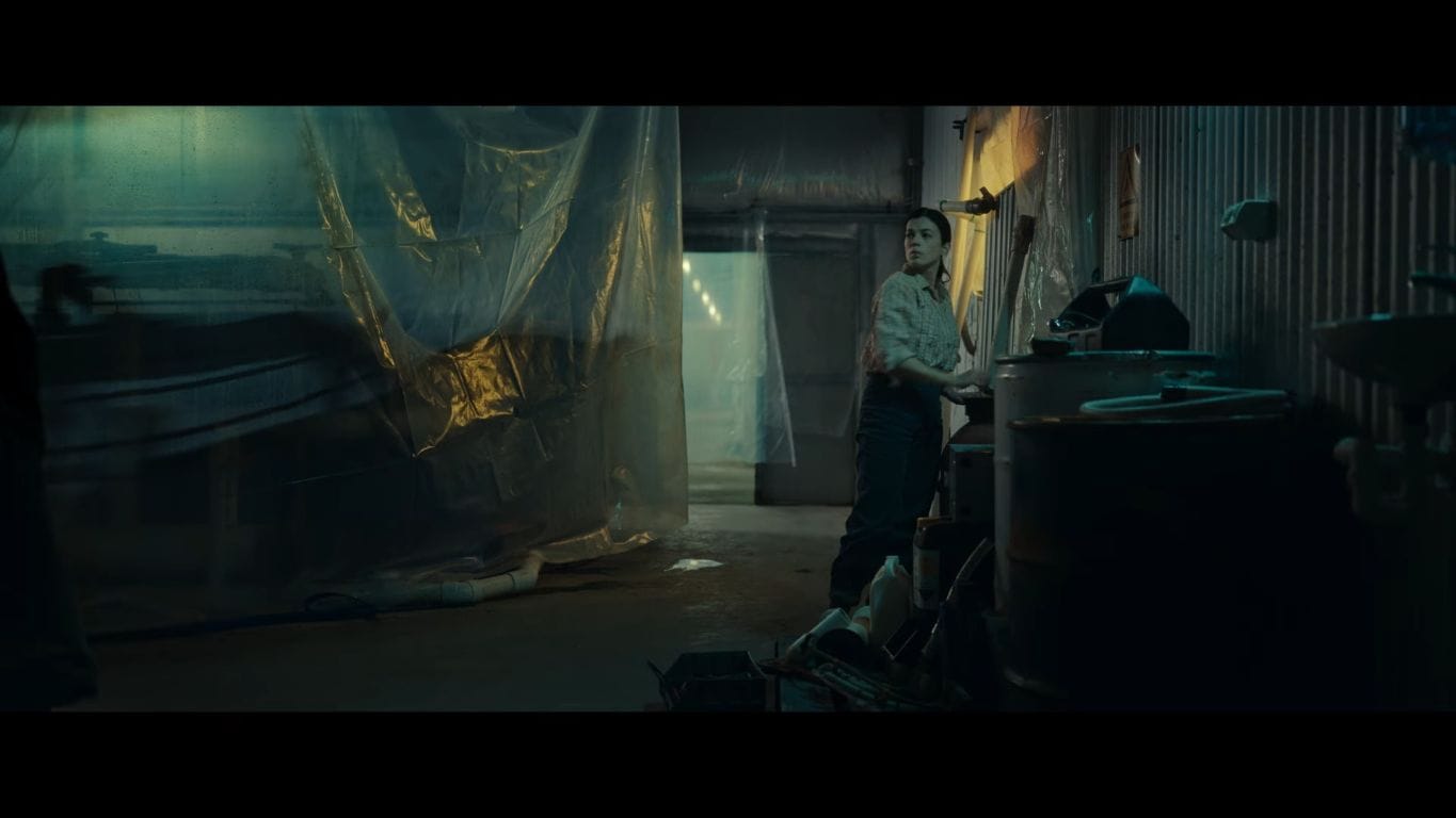 A screenshot from sci-fi Aussie horror movie In Vitro (2025)
