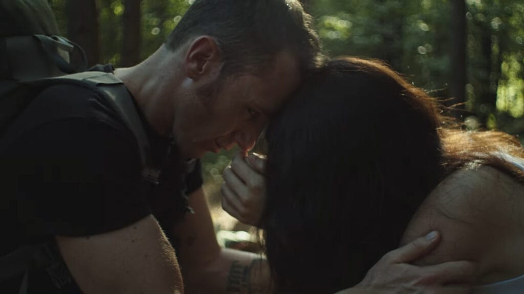 A screenshot from horror movie The Texas Witch (2025)