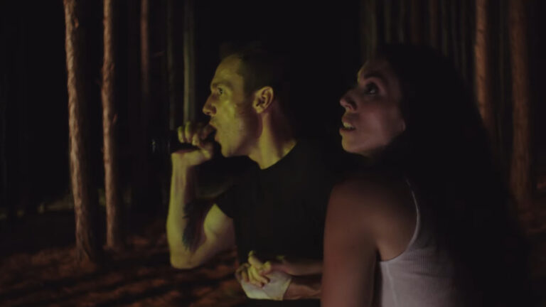 A screenshot from horror movie The Texas Witch (2025)
