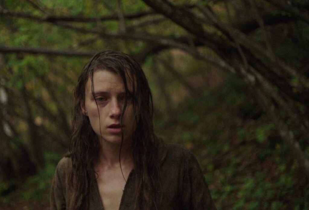 A screenshot from folk horror movie You Won't Be Alone (2022)