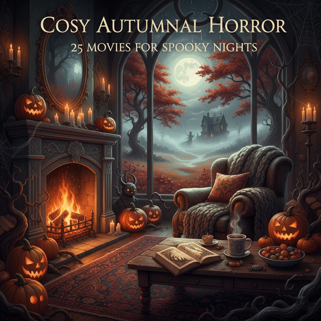 we're celebrating 25 Cosy Autumnal Horror Movies to get you ready for the fall.