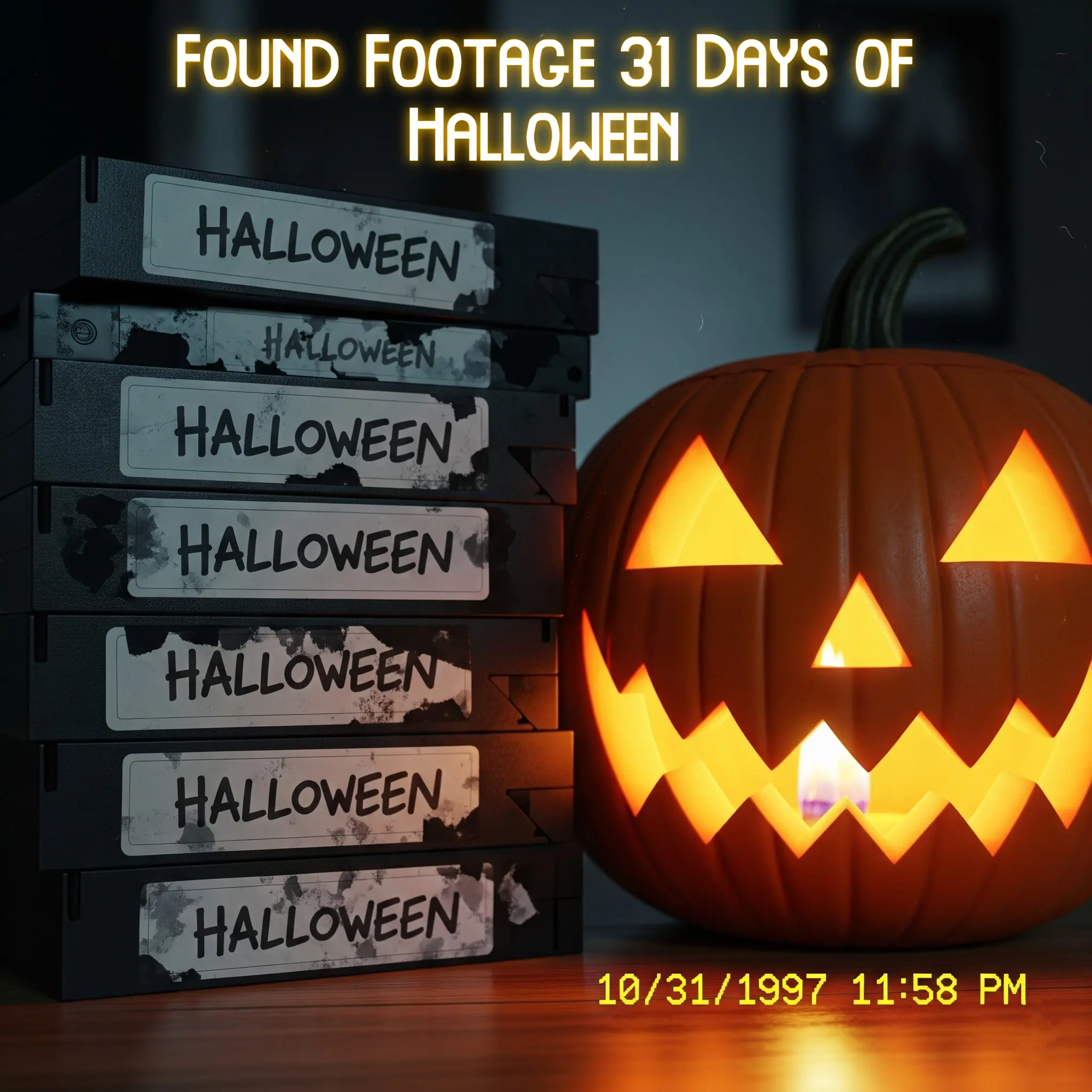 How about something different this October? Why not follow our A Found Footage Horror 31 Days of Halloween with a different movie each day?