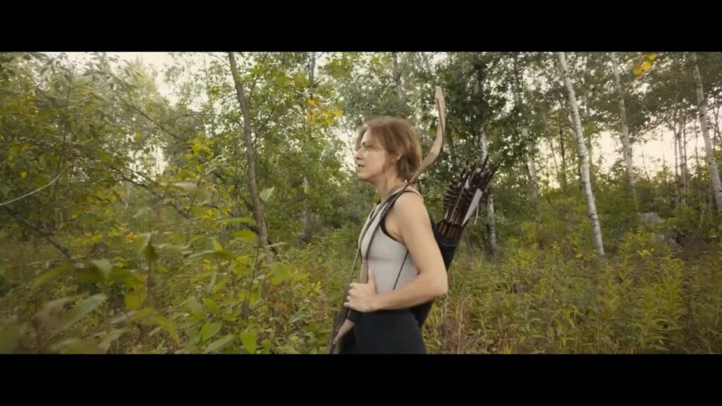 A screenshot from isolation themed horror movie Solitude (2024)