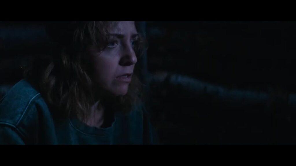 A screenshot from isolation themed horror movie Solitude (2024)