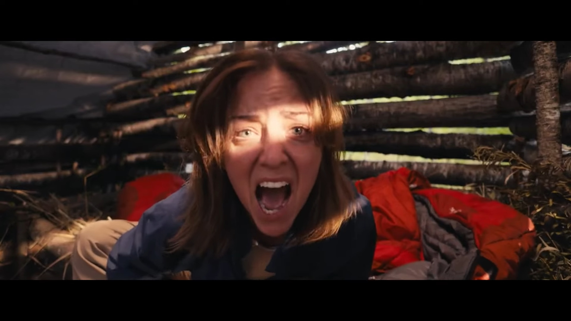 A screenshot from isolation themed horror movie Solitude (2024)