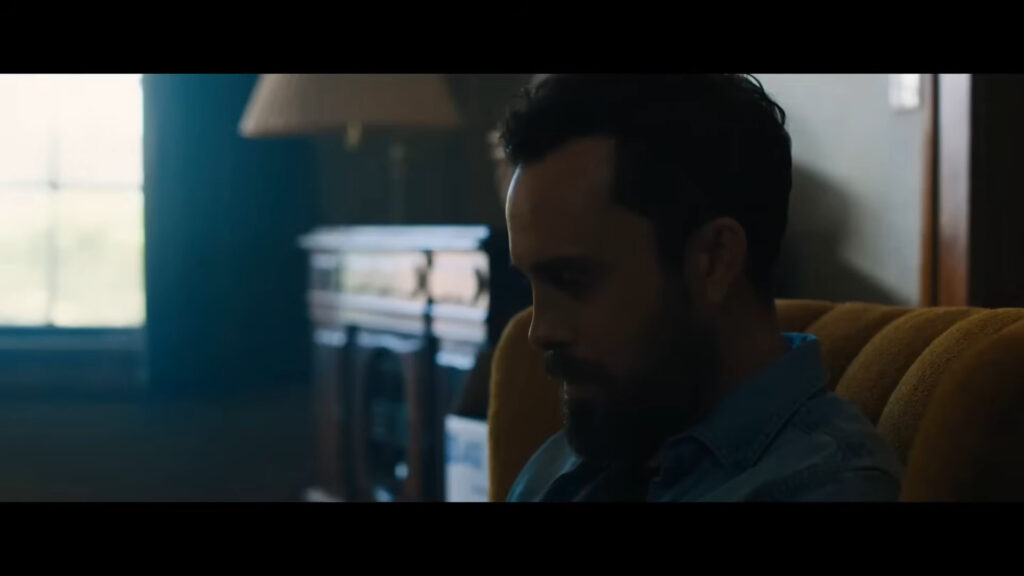 A screenshot from Shudder horror movie The Twin (2024)
